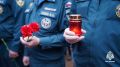 Сoтрудники МЧС России зажгли Свечи Памяти у мемориала «Вечный огонь»