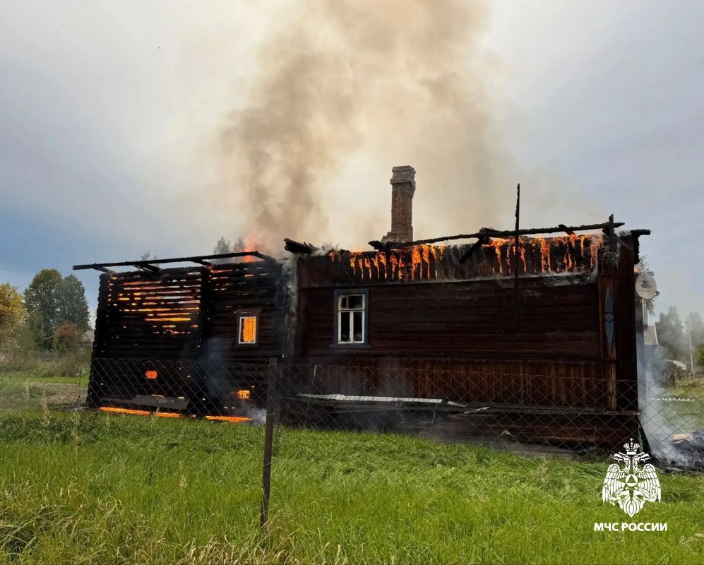 На пожаре в д. Рассолово Галичского округа погиб мужчина На пожаре в д. Рассолово Галичского округа погиб мужчина