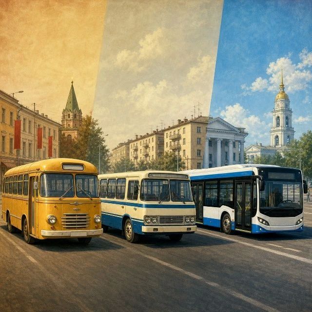 КОСТРОМИЧИ НОСТАЛЬГИРУЮТ ПО СТАРЫМ АВТОБУСАМ