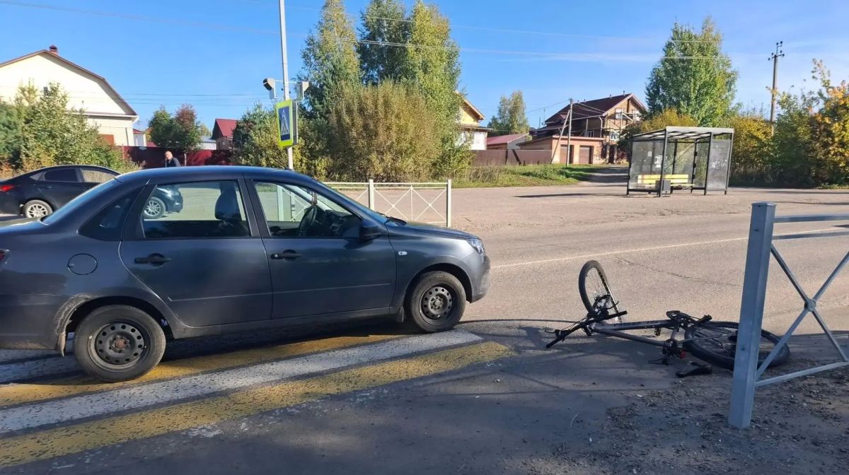 В Галиче водитель сбил 15-летнего велосипедиста