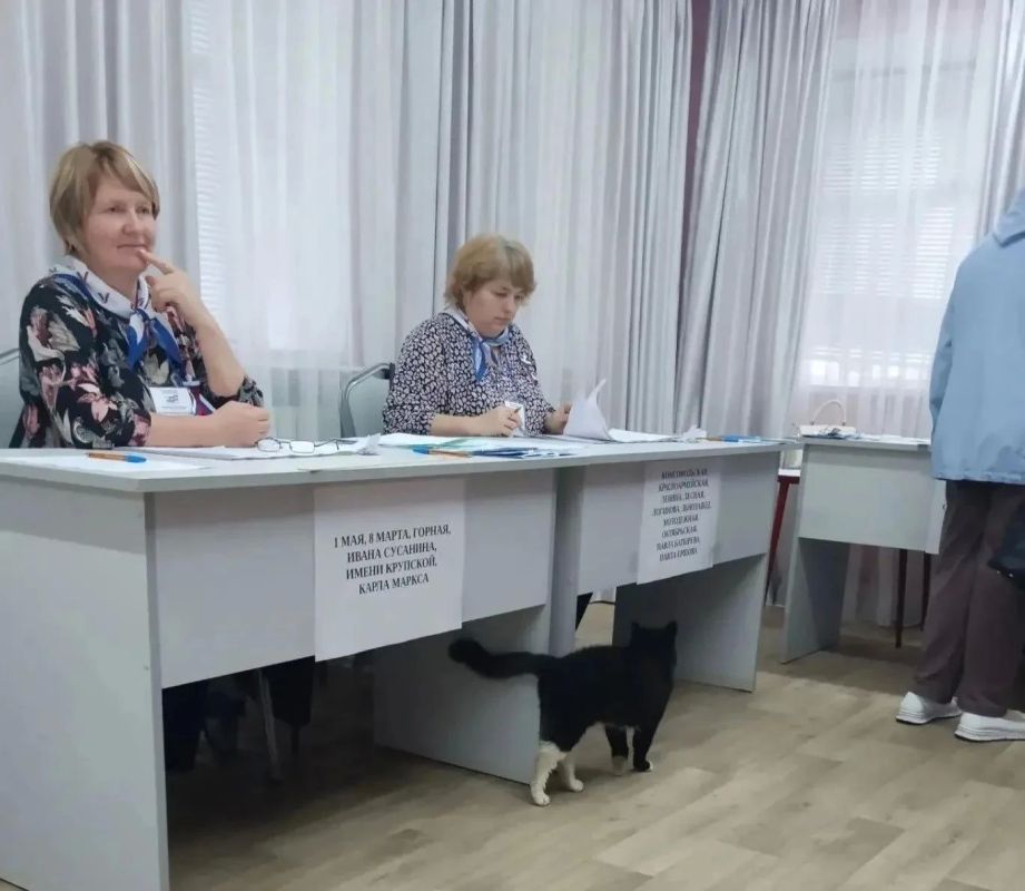 В пос. Сусанино голосование по выборам депутатов Государственной Думы проходит в спокойной, дружелюбной обстановке