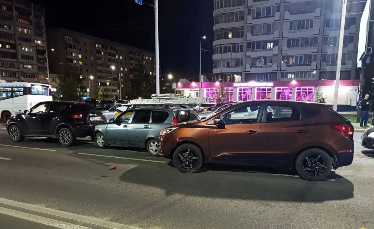 В ДТП с 4 автомобилями в Костроме пострадал ребенок