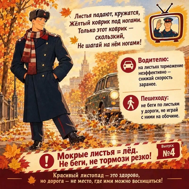 Дядя Стёпа снова на посту — и он пришёл с важными советами! Дядя Стёпа снова на посту — и он пришёл с важными советами!