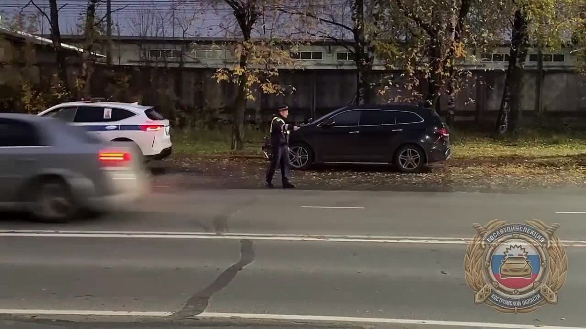 В Костроме проходят массовые проверки водителей: автоинспекторы пресекают грубые нарушения ПДД