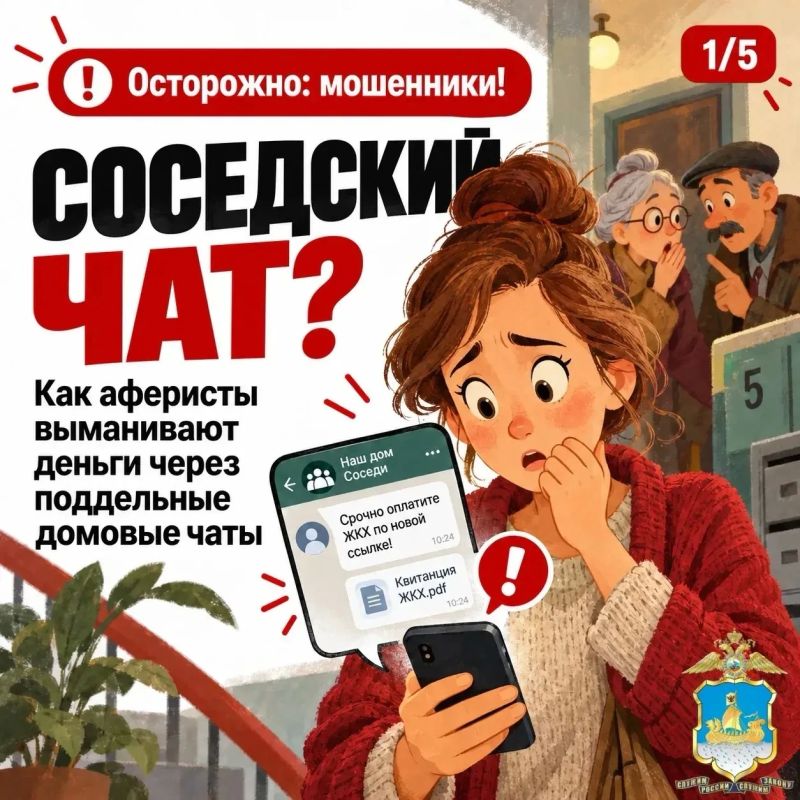 Соседский чат может оказаться совсем не соседским