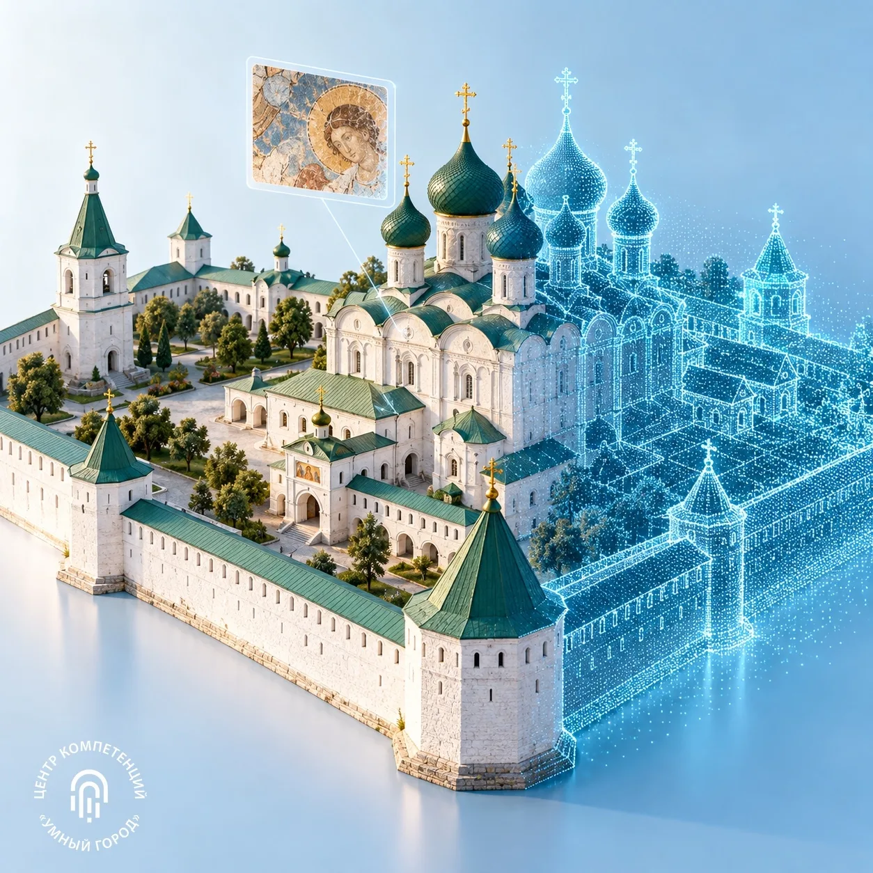 Ипатьевский монастырь в Костроме защитят от разрушений с помощью искусственного интеллекта