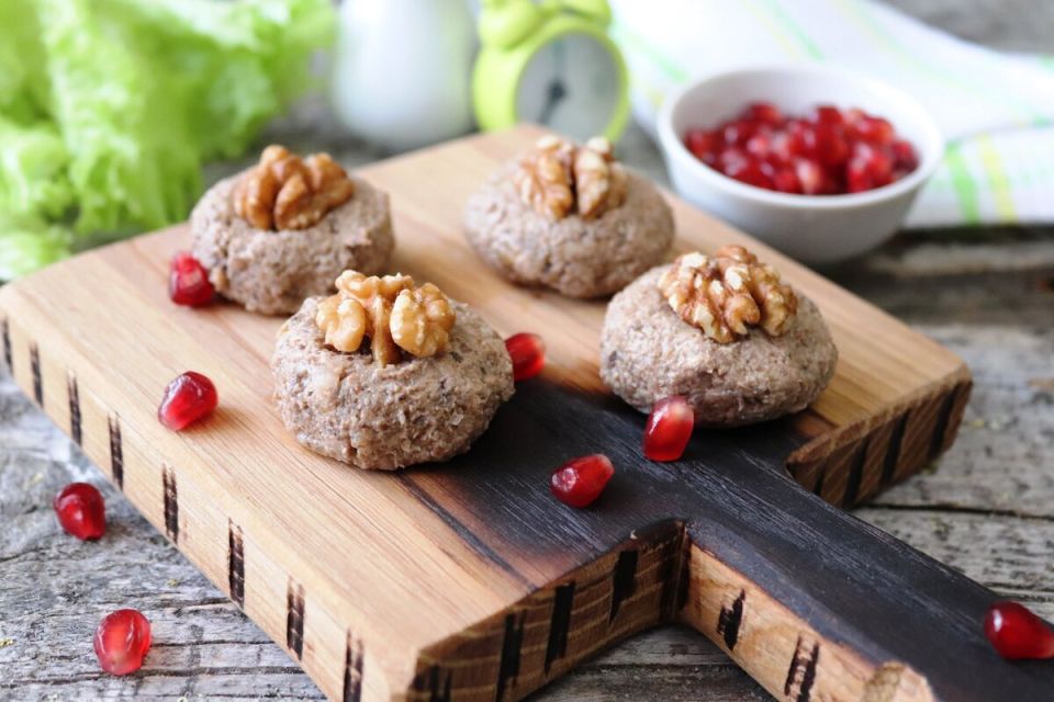 Грибной паштет с орехами: идеальный постный завтрак