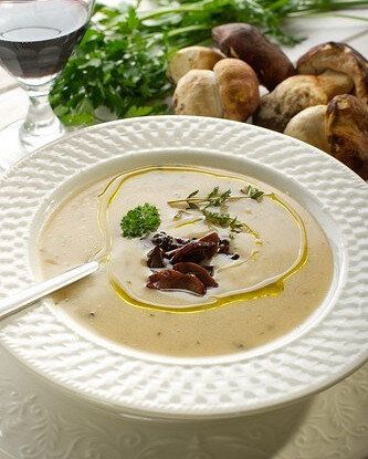 Нежный грибной крем-суп: идеальный рецепт с кедровыми орехами